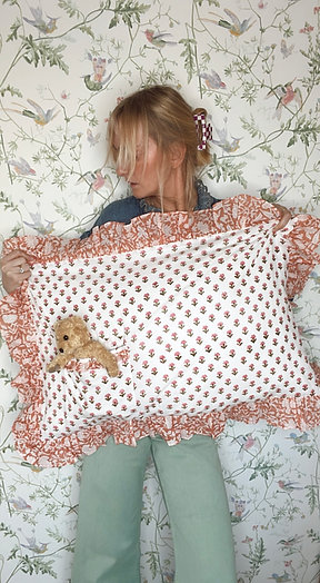46th stitch pillow