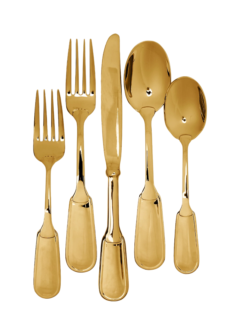 Wentworth Gold 5-Piece Place Setting