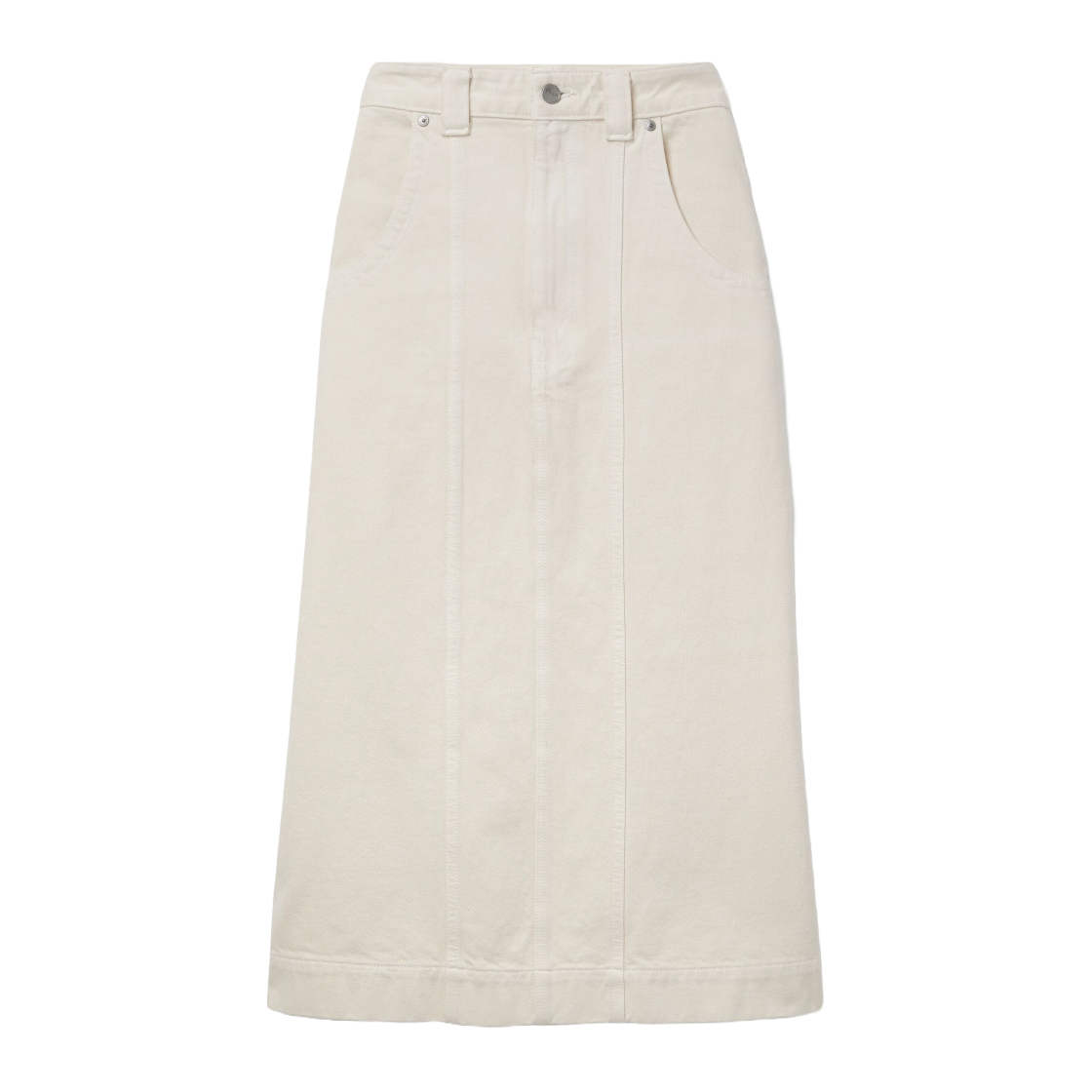 Caroline Denim Midi Skirt
