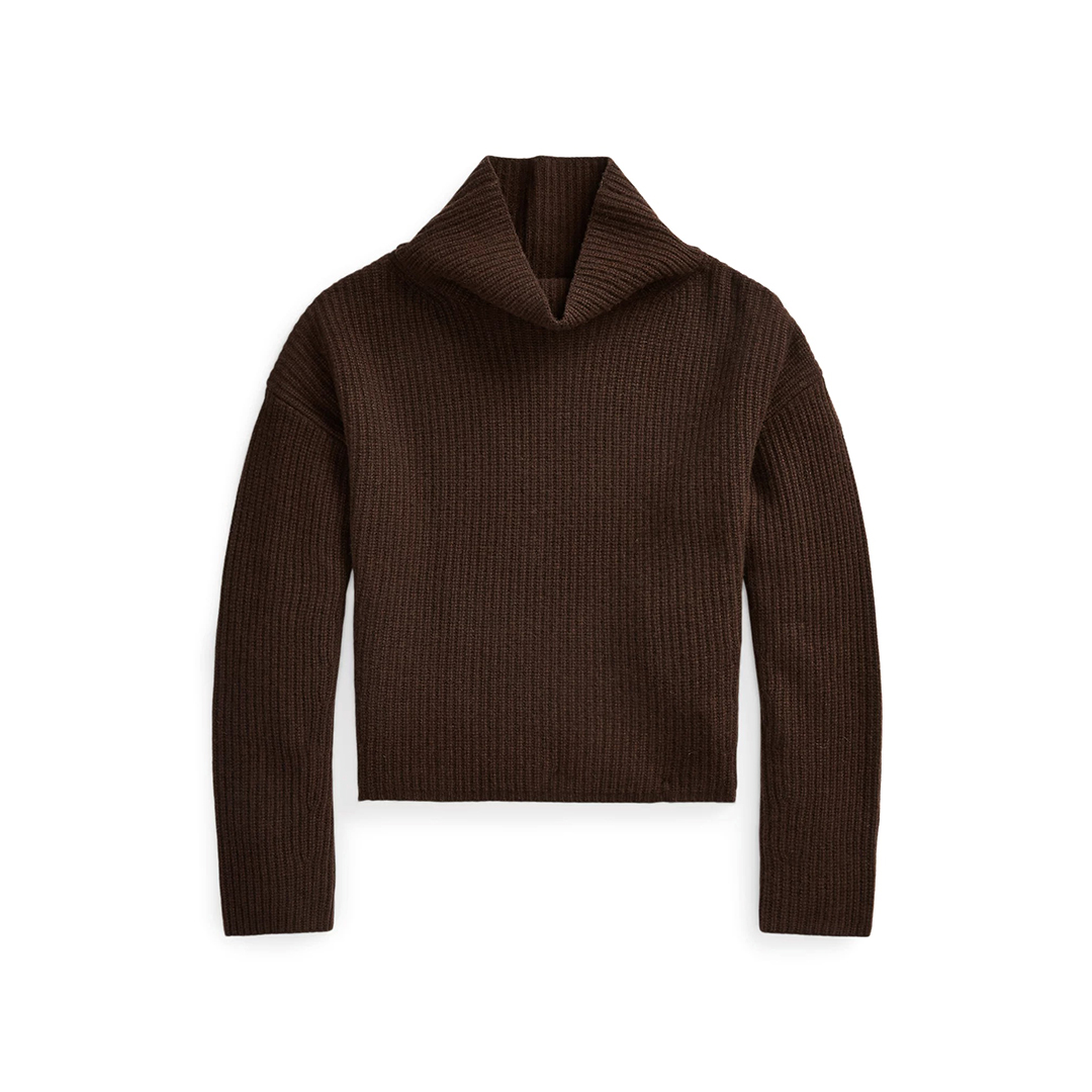 Wool-Cashmere Mockneck Jumper