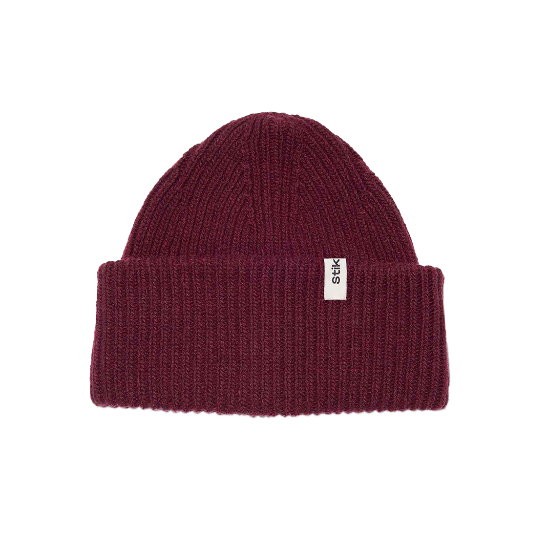 Rewool Burgundy Beanie