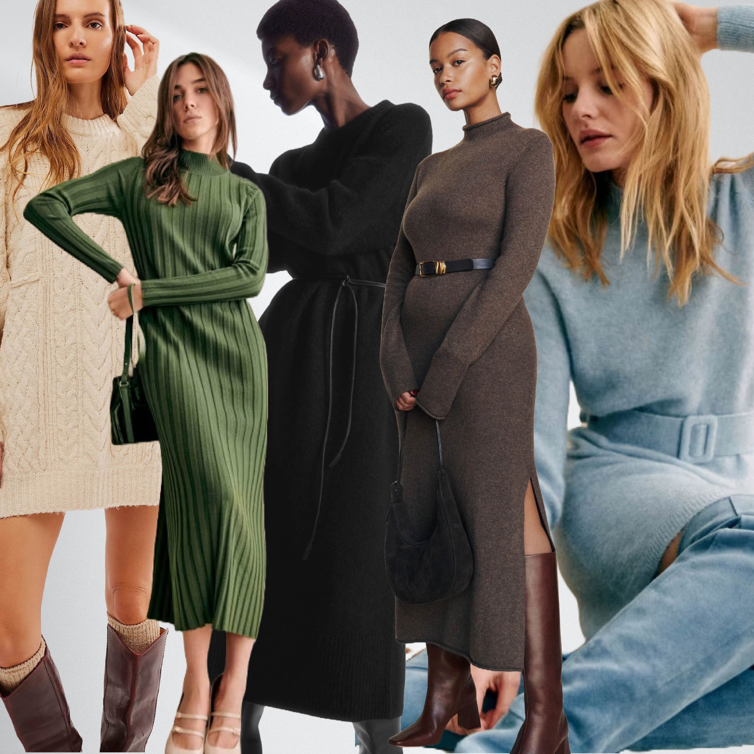 4 Ways To Wear Jumper Dresses (Because Comfort Is Key)