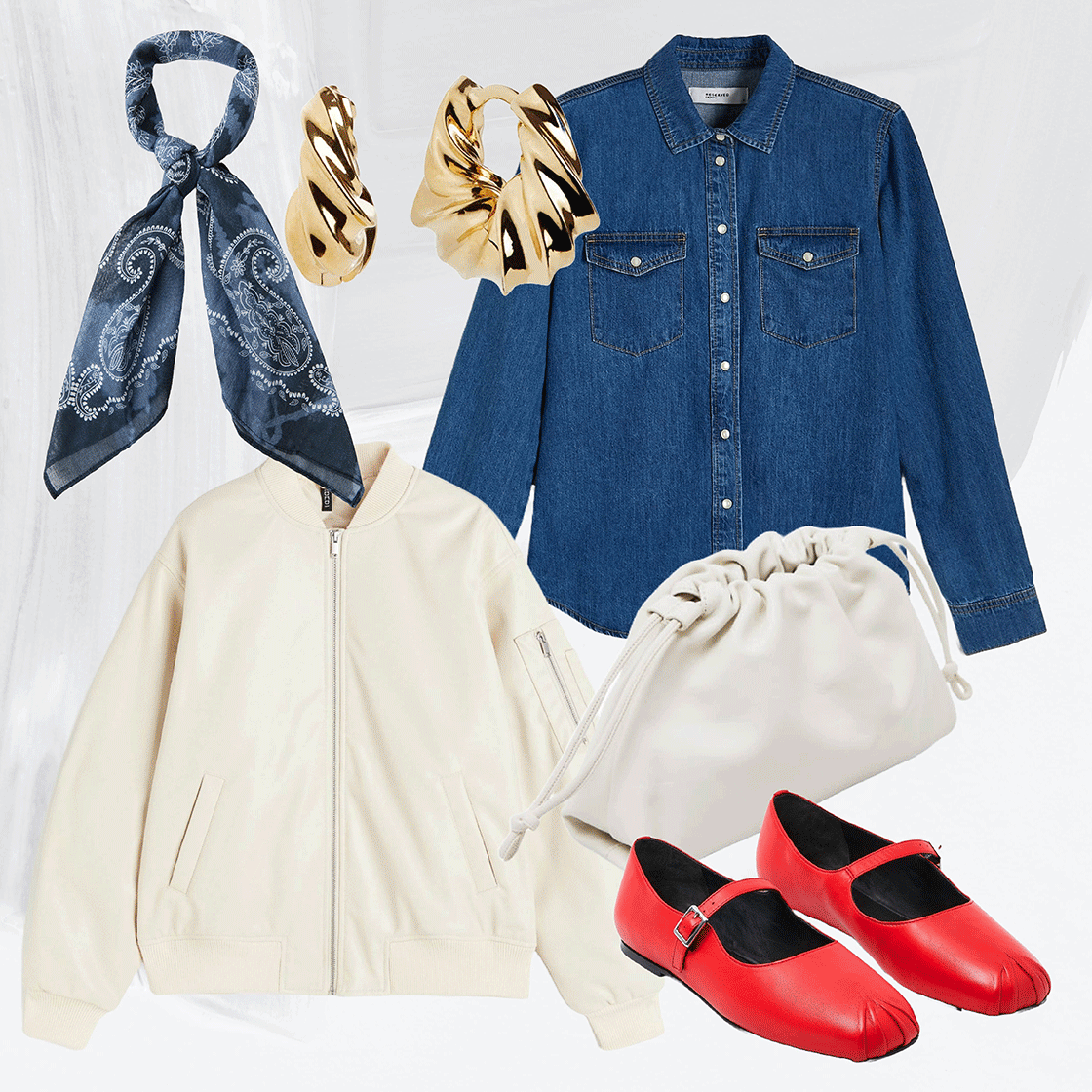 How To Style The Denim Midi