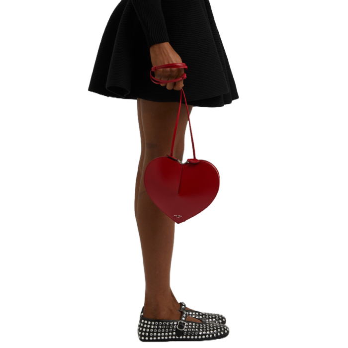 Le Coeur Leather Cross-Body Bag
