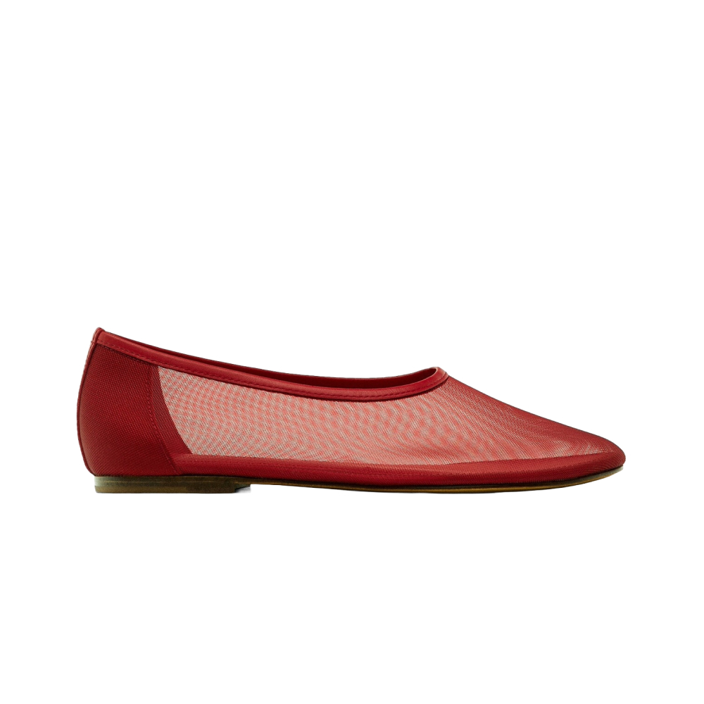 Mesh Ballet Flats