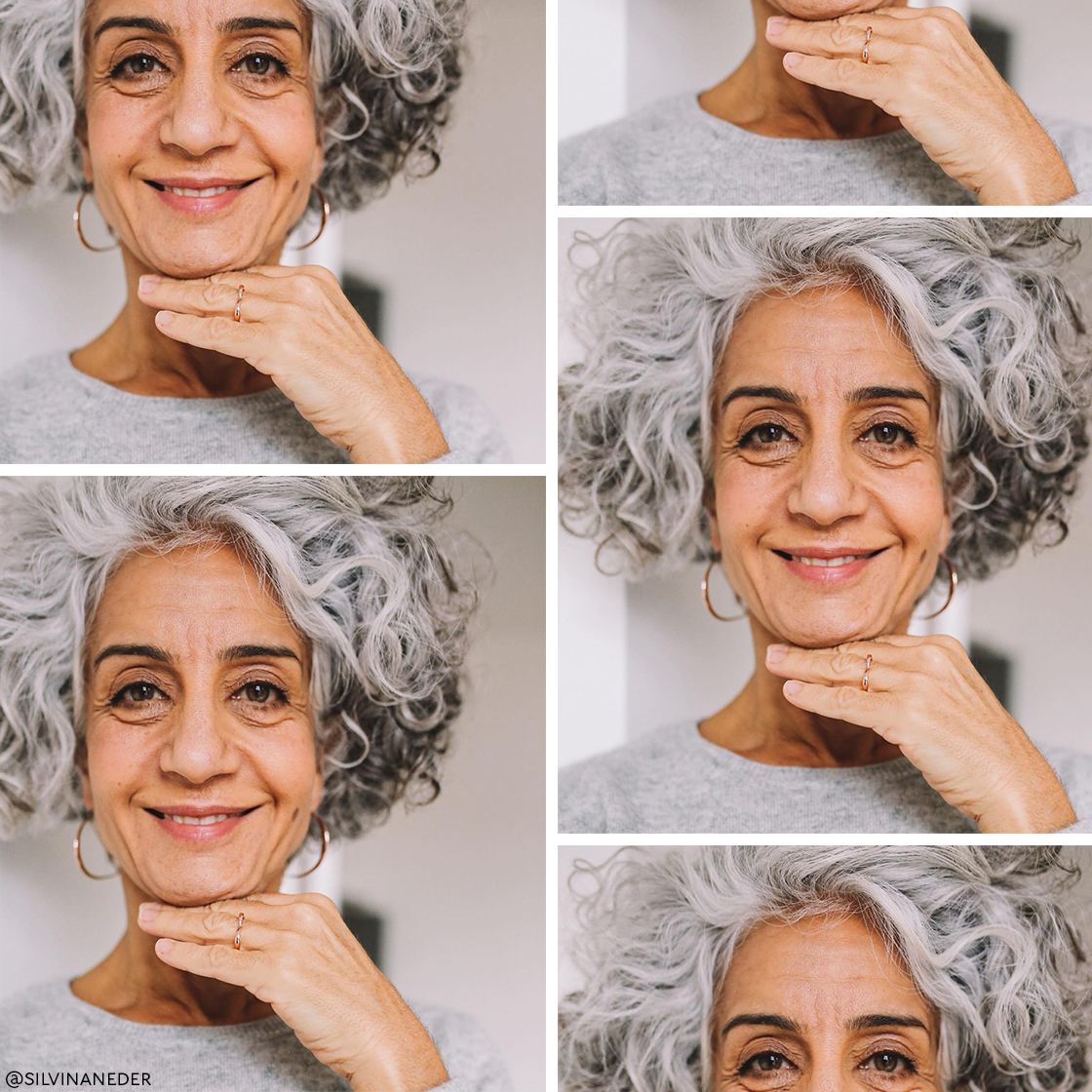 My Life in Beauty: Meet the Grey Hair Model & Influencer Shaking Up The Hair Industry
