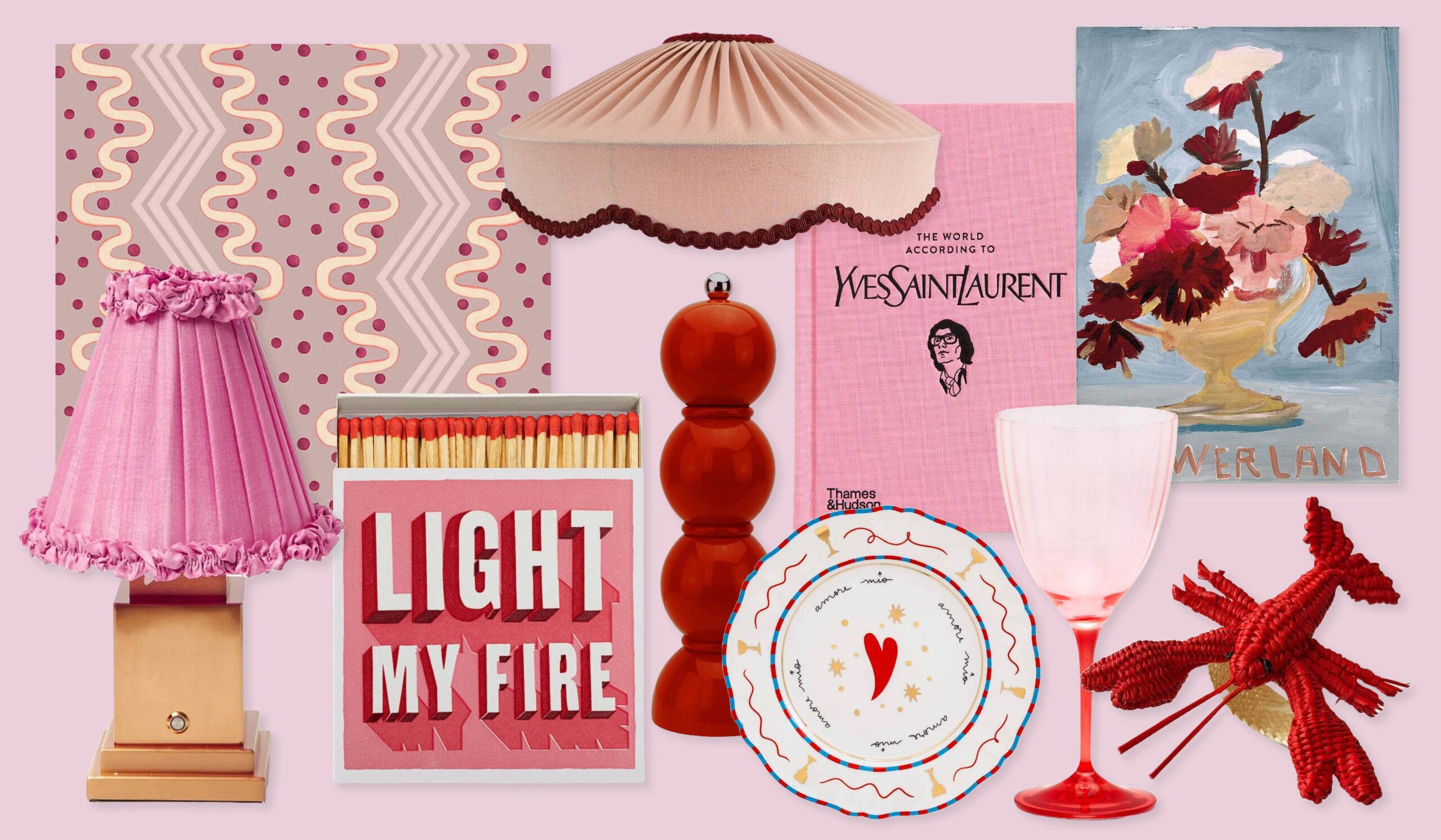 27 Red & Pink Interiors Pieces To Get You In The Mood For Love - The ...