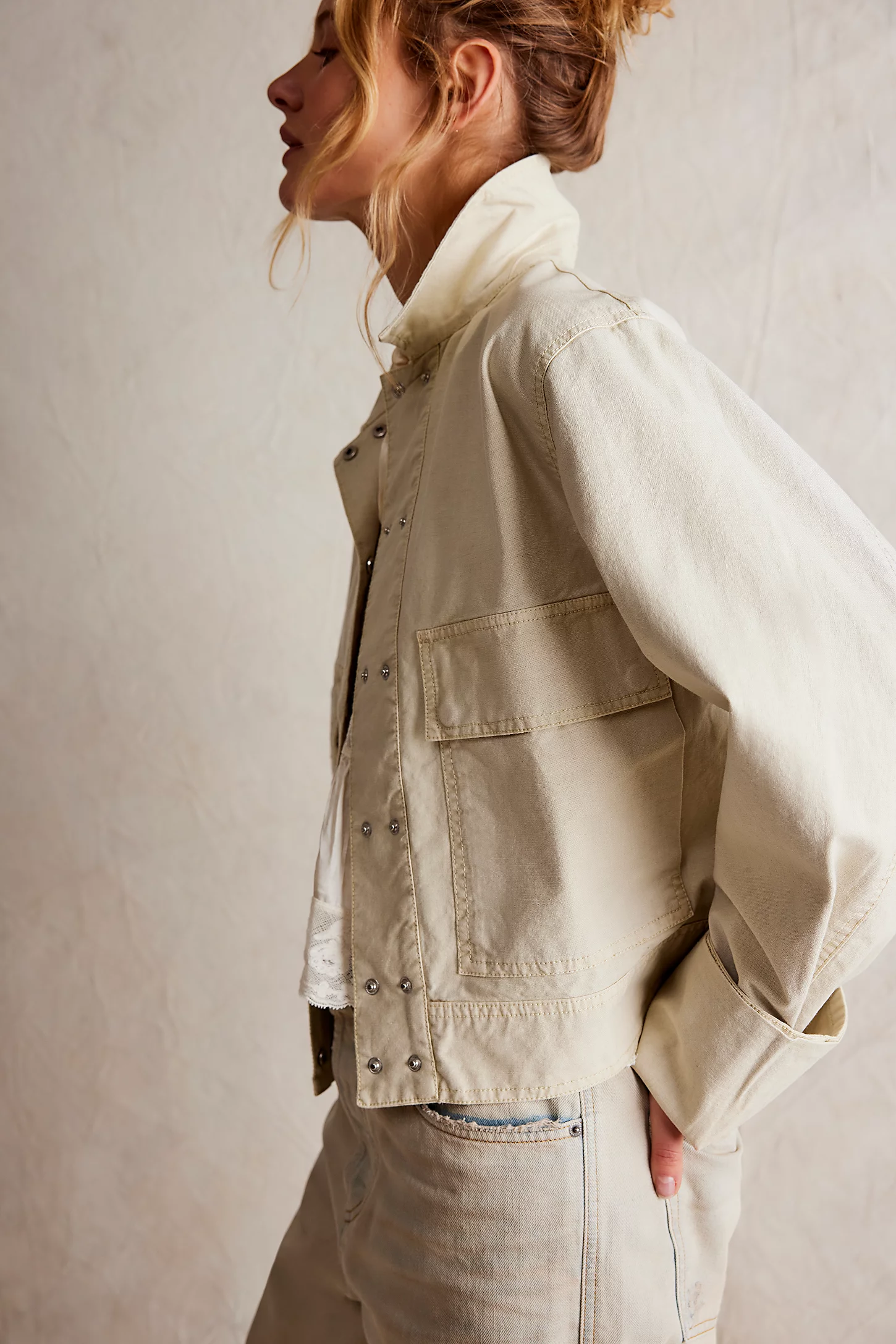 Free People Suzy Linen Jacket