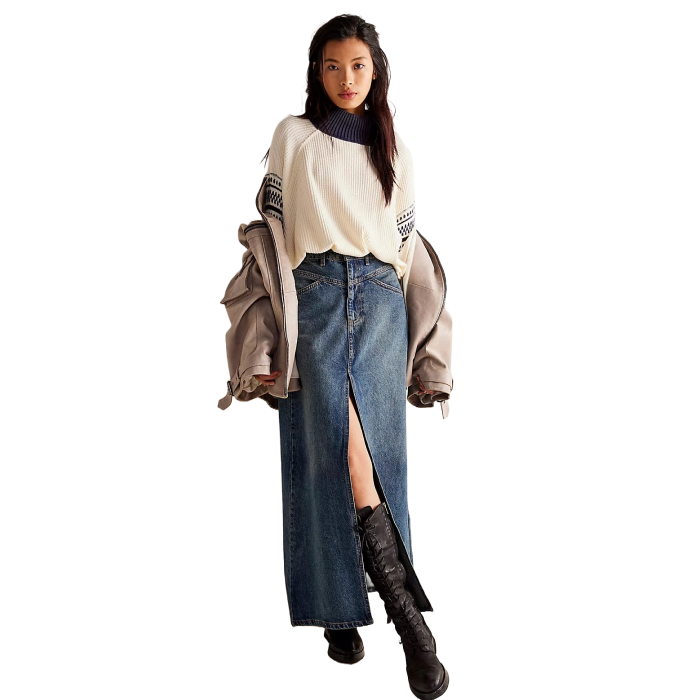 Come As You Are Maxi Skirt