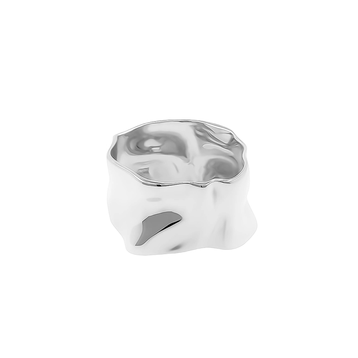 Silver Wave Ring