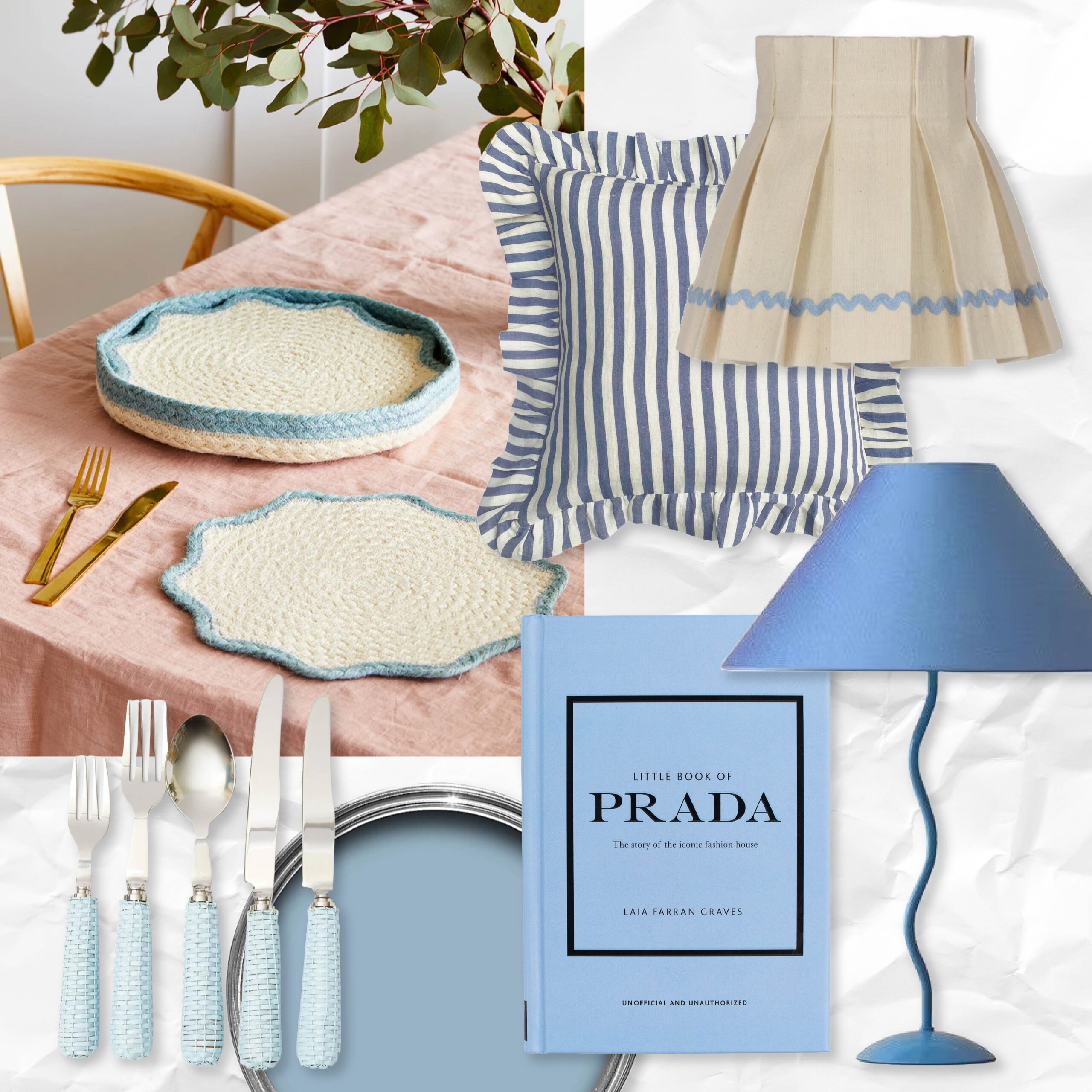 Blue Home Accessories & Furniture Are Having A Moment