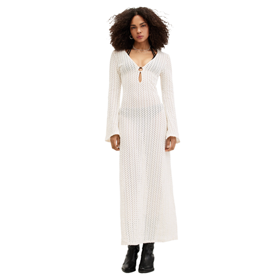 Karma Crochet Slim Fit Maxi Dress