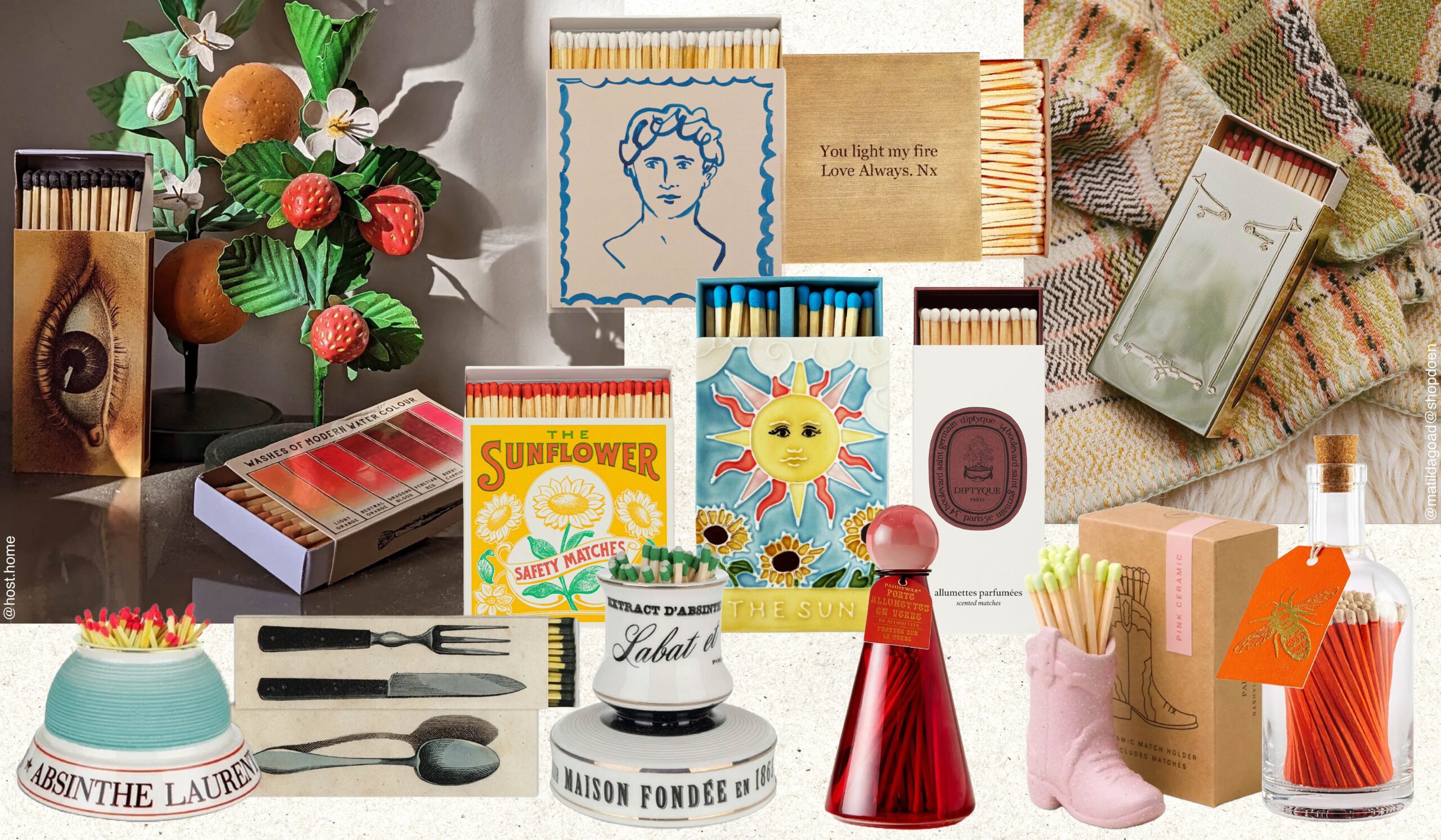 33 Beautiful Matchboxes & Match Strikes For Candle Lovers