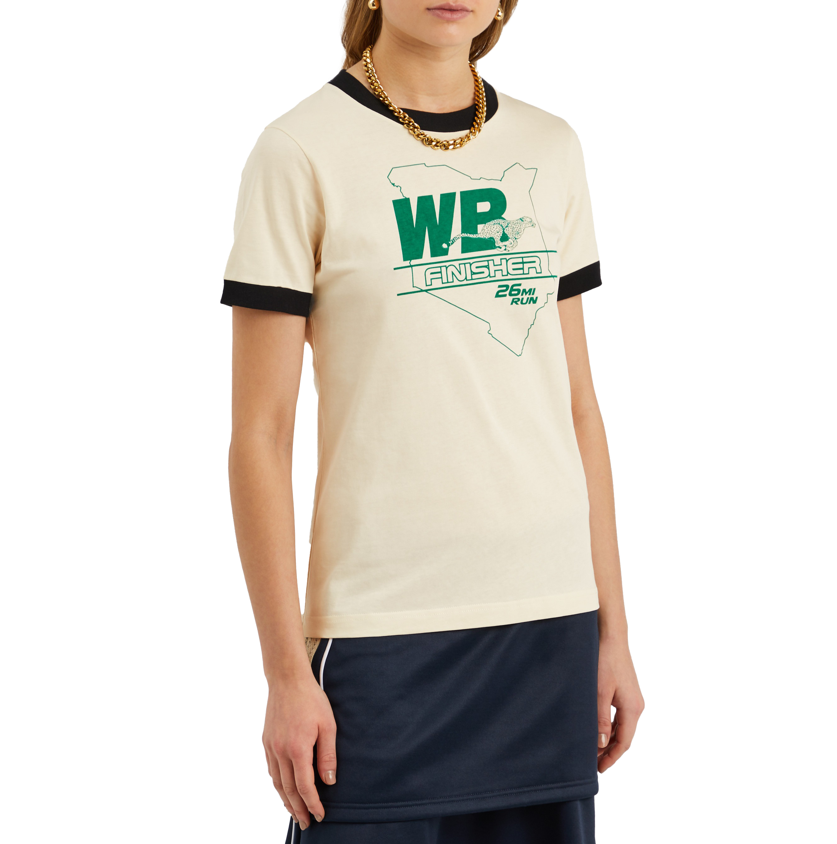 Pace Printed Cotton T-Shirt