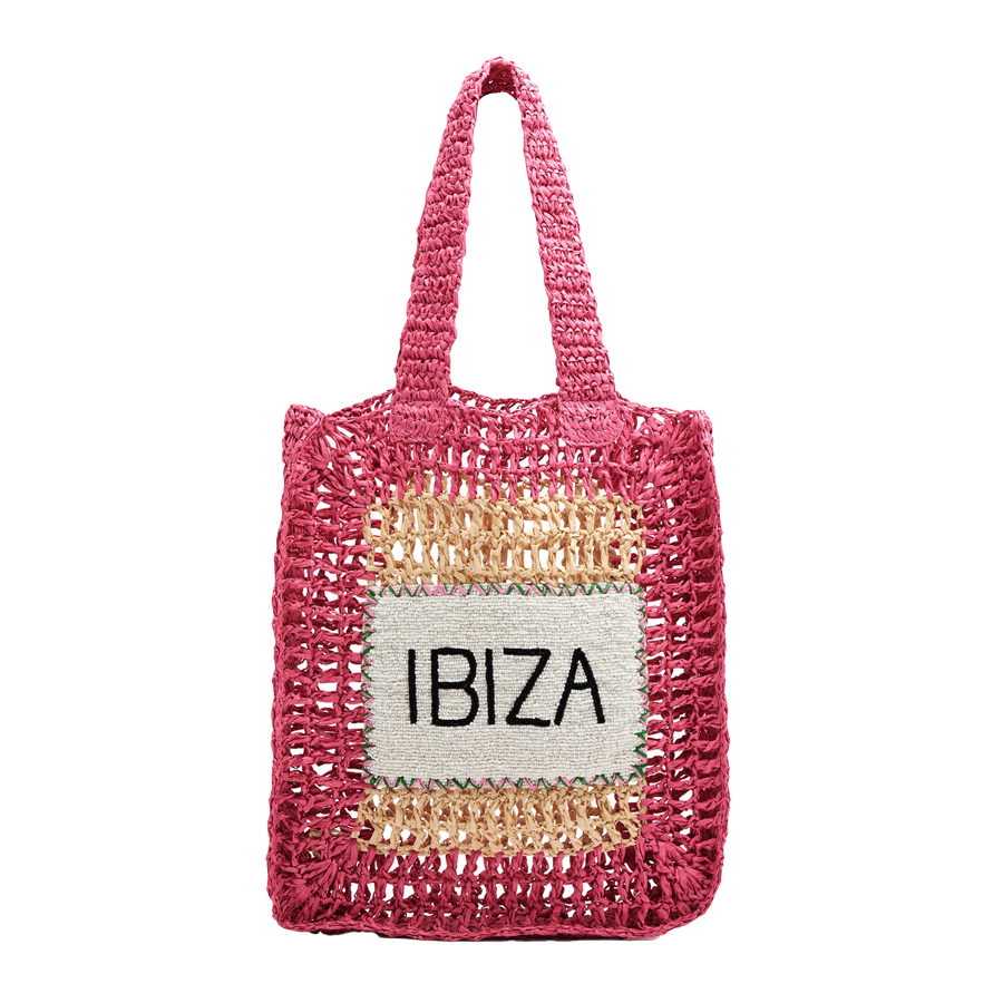 Ibiza Beaded Crochet Tote