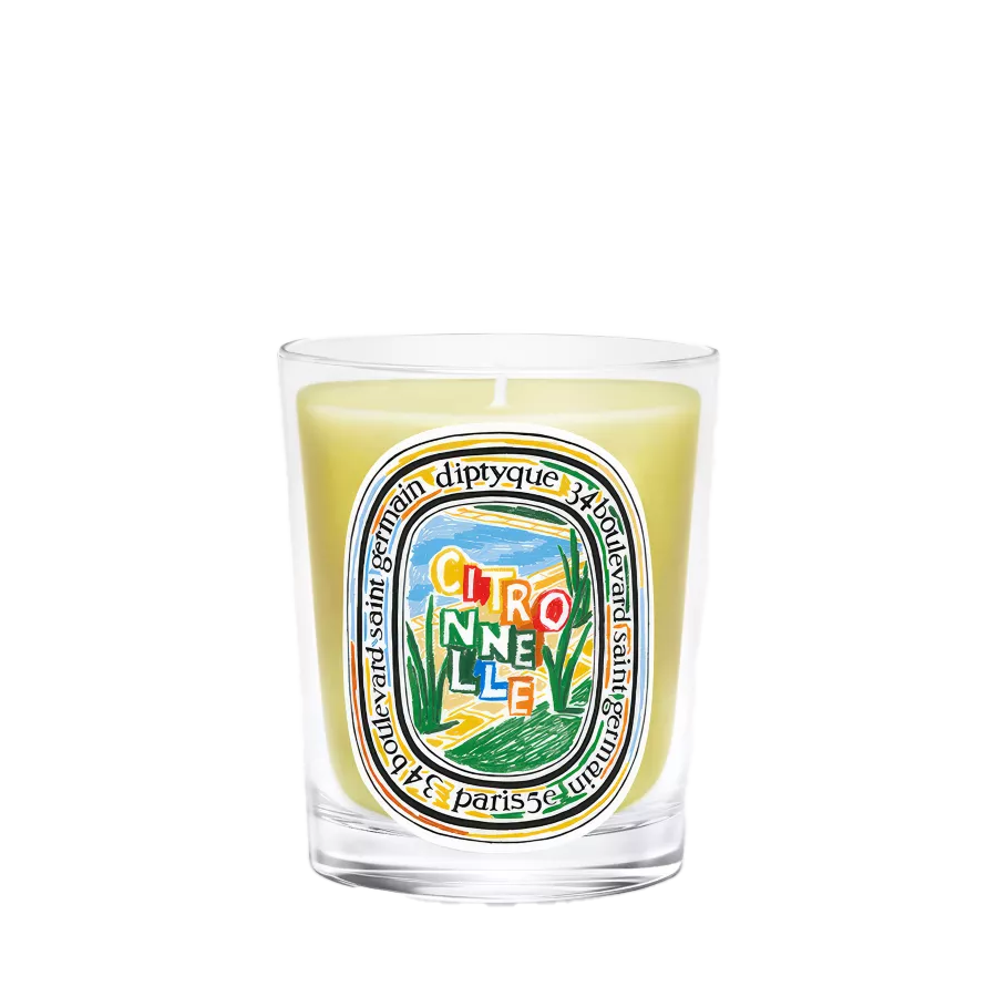 Citronnelle Scented Wax Candle