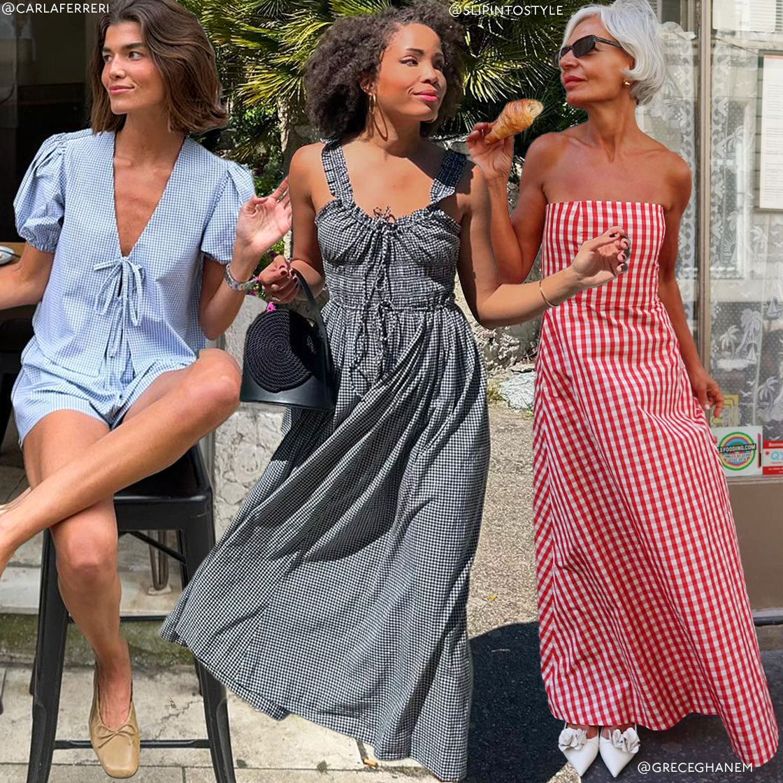 The Gingham Fashion Trend Is Back For Summer