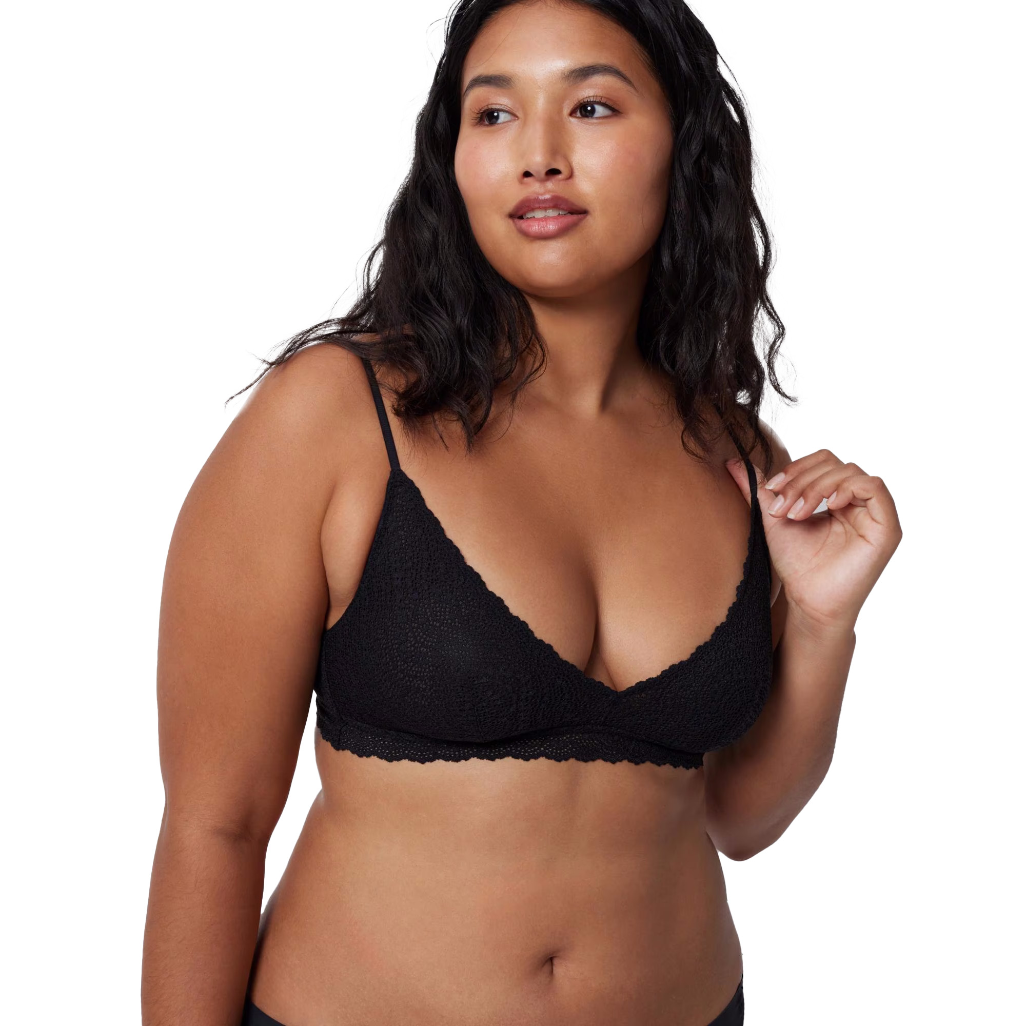 Stretch Lace Wireless Bra