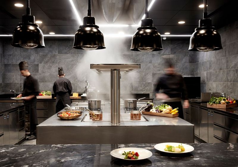 Lefay Resort & SPA in the Dolomites kitchen