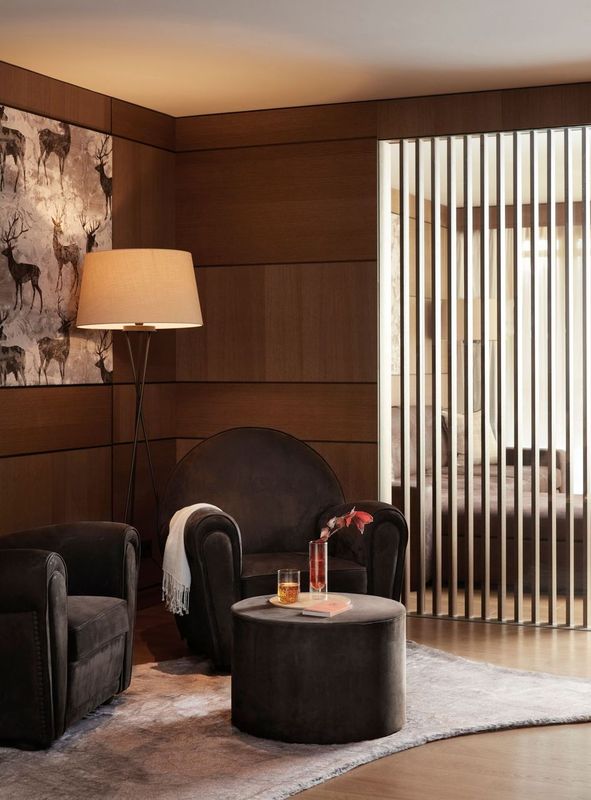 Lefay Resort & SPA in the Dolomites reading nook