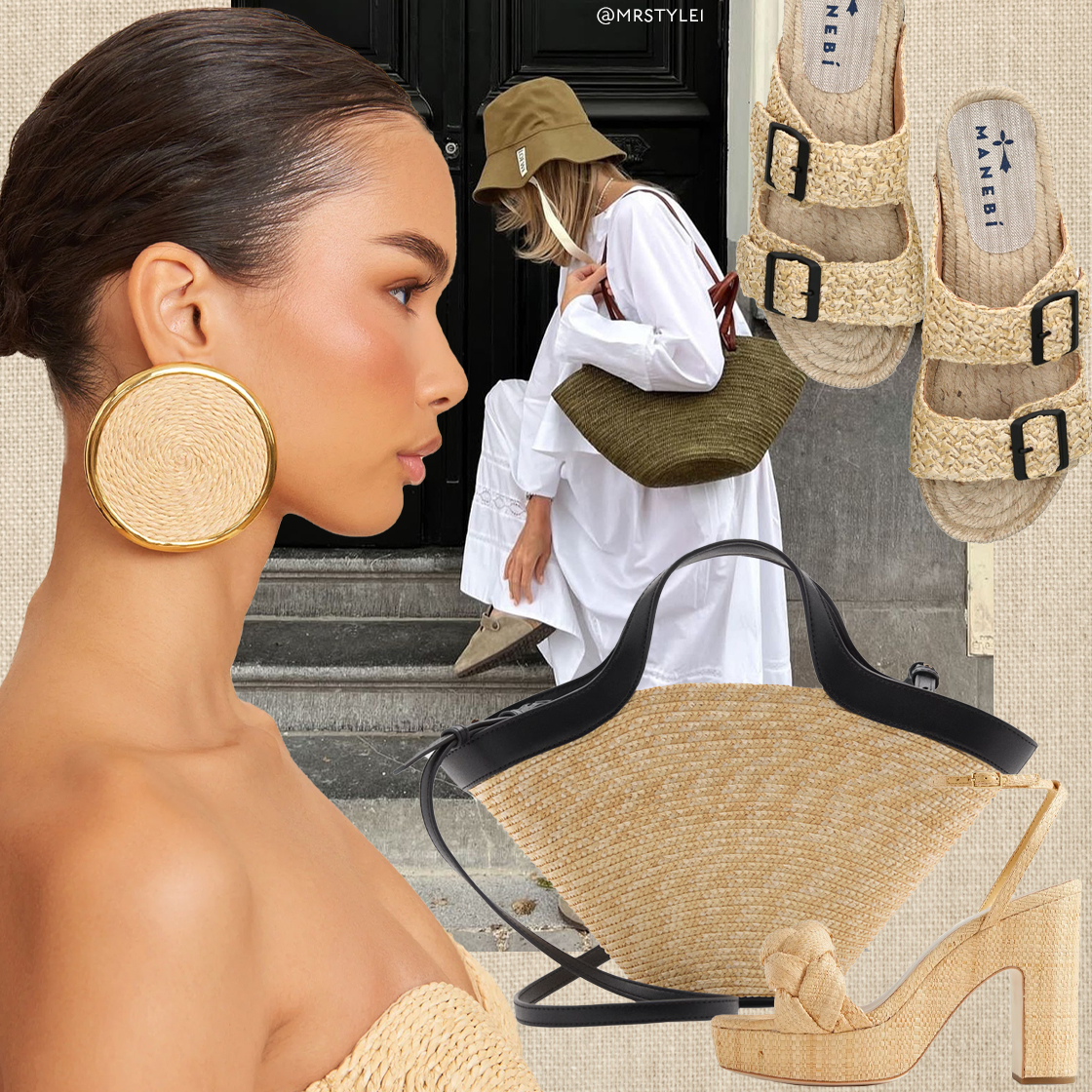 28 Raffia Accessories To Finish Off All Your Summer Looks