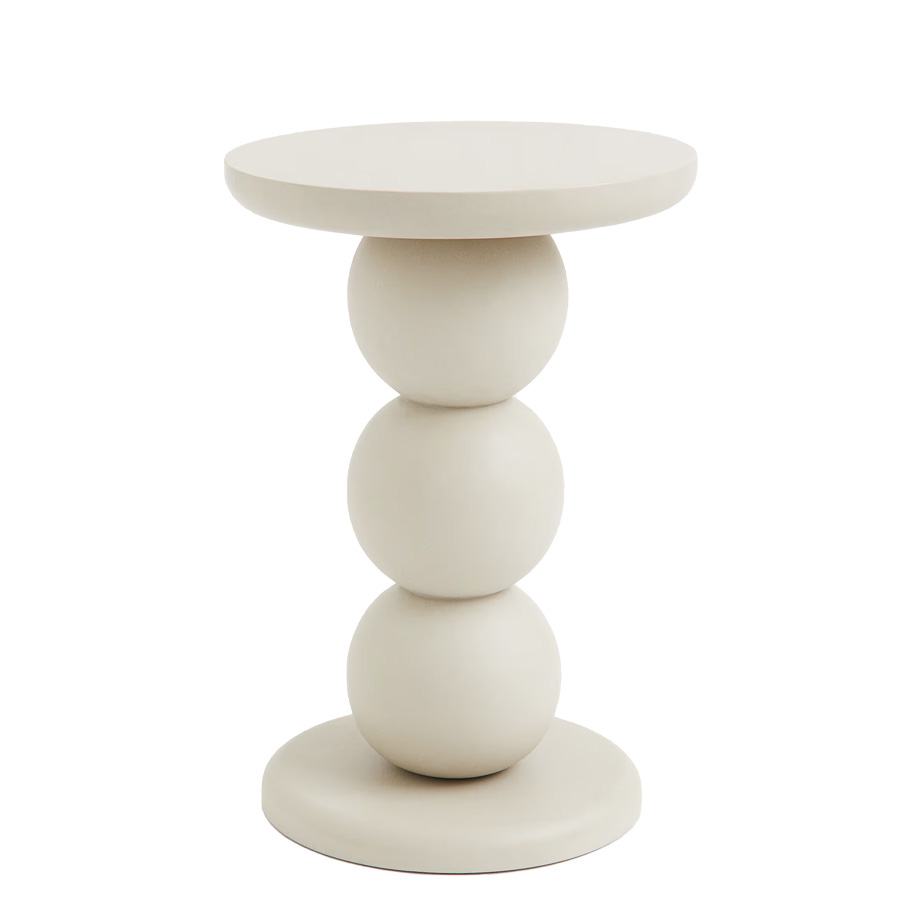 Mango wood side table
