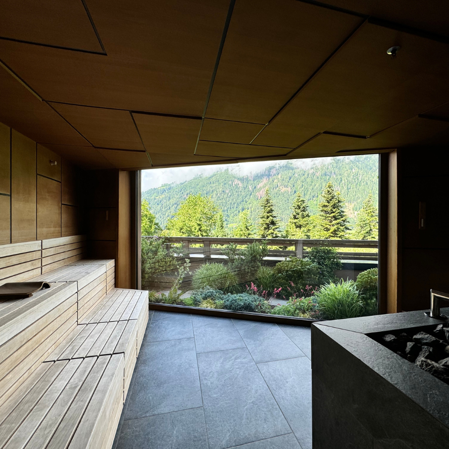 photo of the sauna/spa