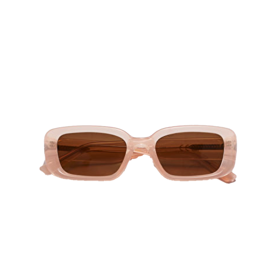Bold Rectangular-Frame Sunglasses