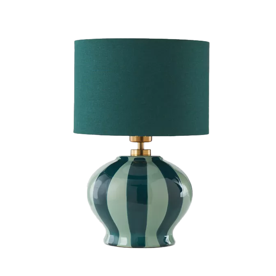 Burano Striped Ceramic Table Lamp