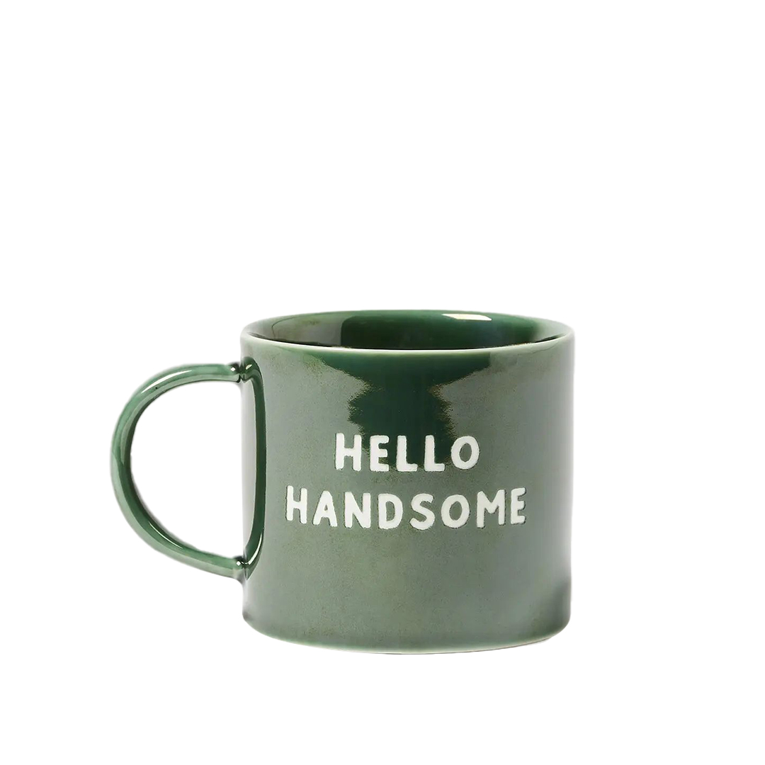 Green Ceramic Mug