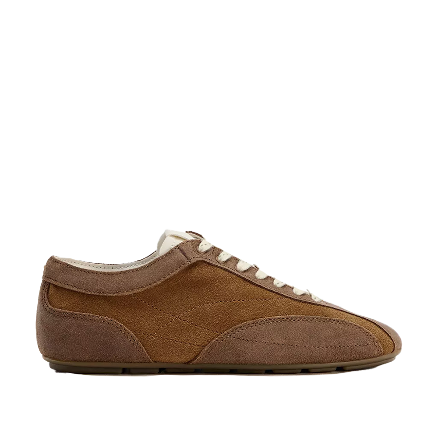 Split Suede Trainers
