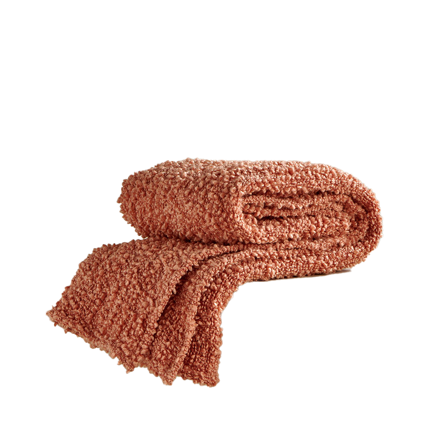 Adga Boucle Textured Throw