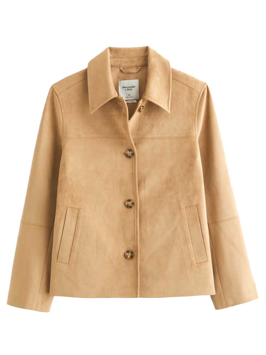 Faux Suede Jacket