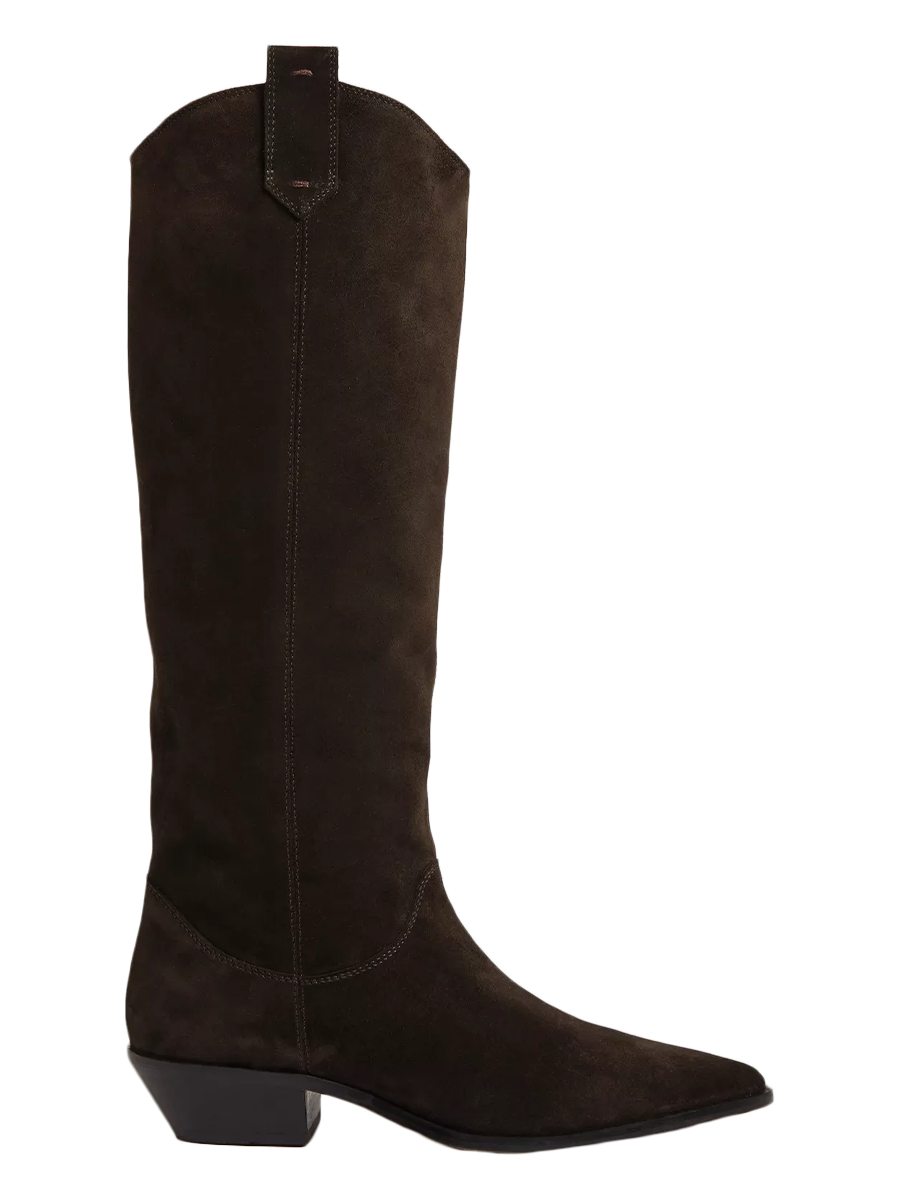 Western Suede Boots