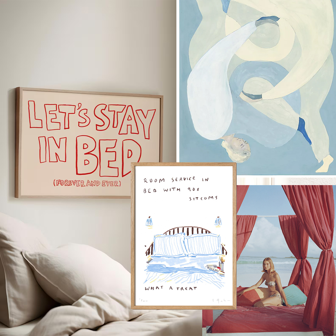 Let’s Stay In Bed: 22 Prints Perfect For The Bedroom