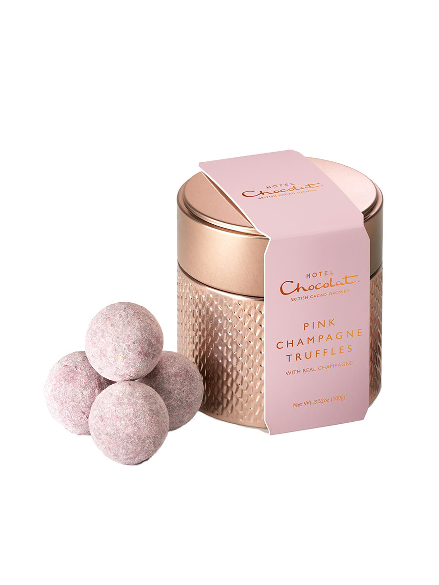 Pink Champagne Truffles