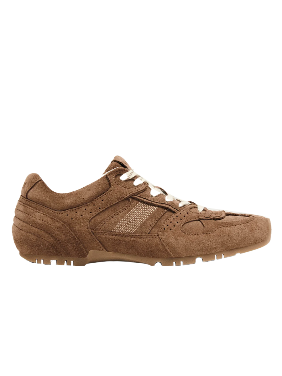 Suede Leather Sneakers