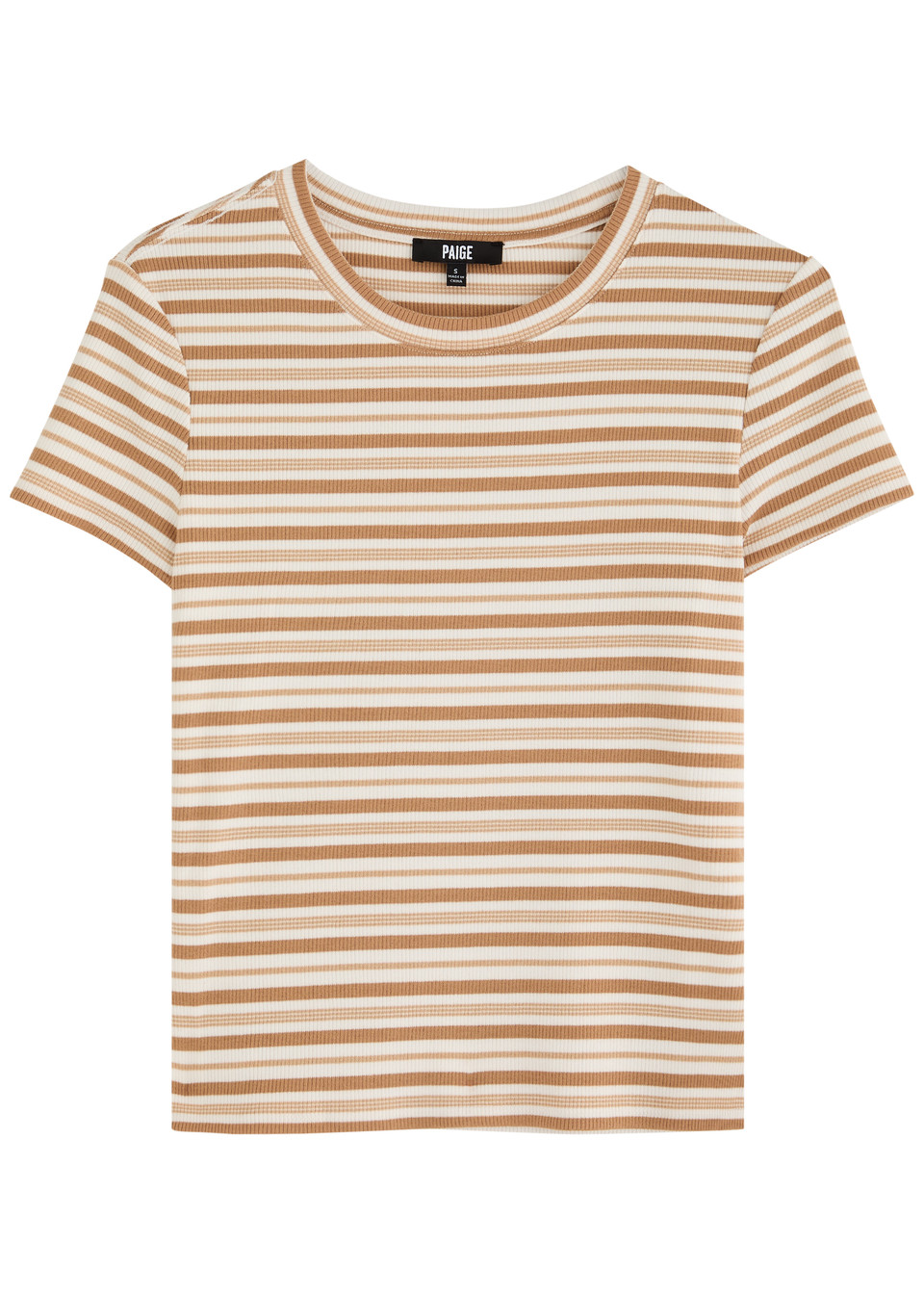 Striped Knit T-shirt