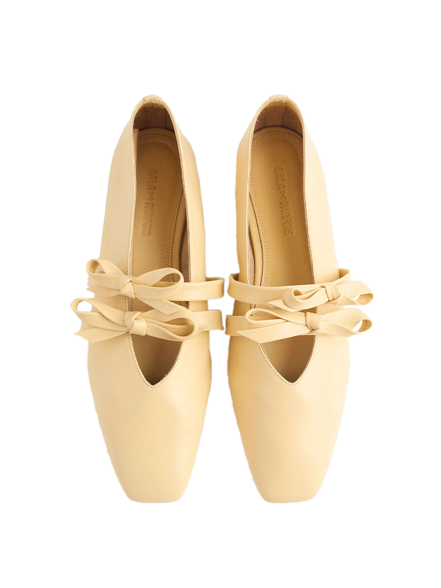 Leather Ballet Flats