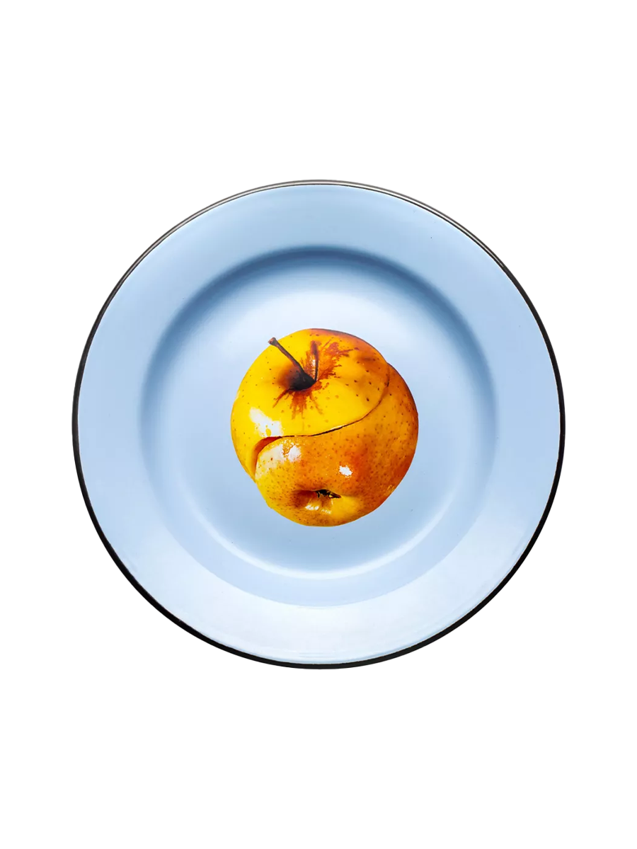Apple Metal Plate
