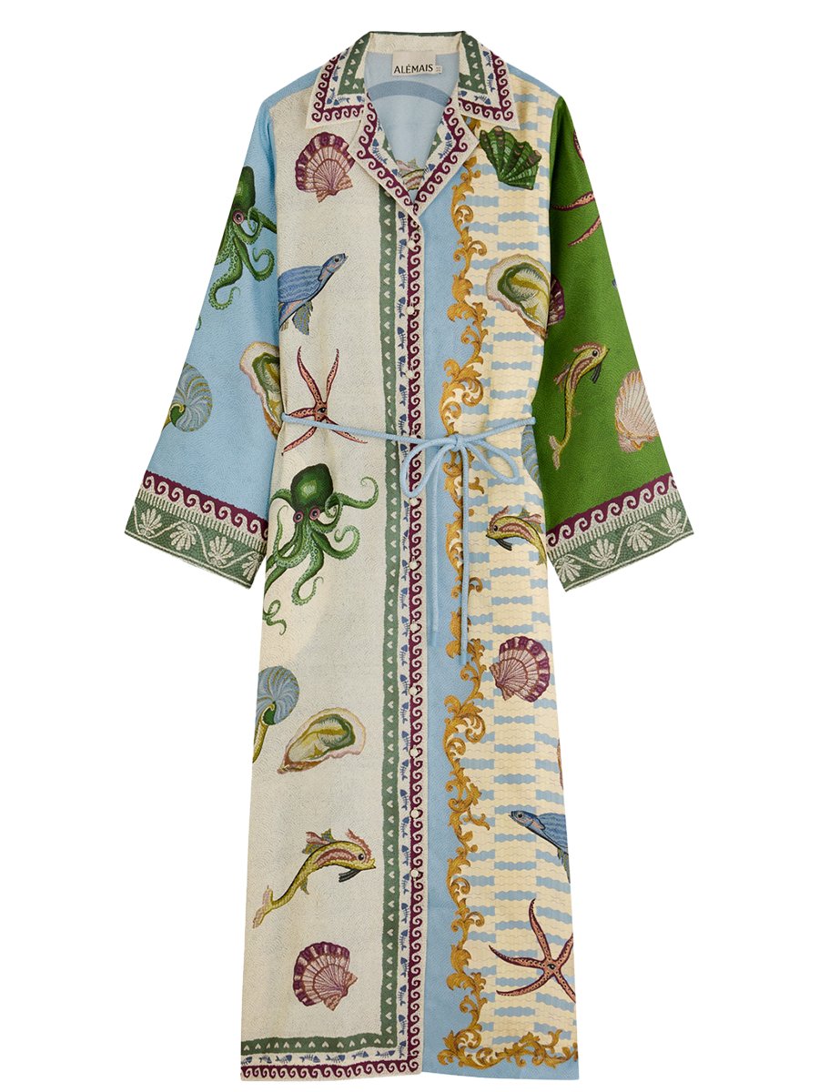 Bath House Silk Dress