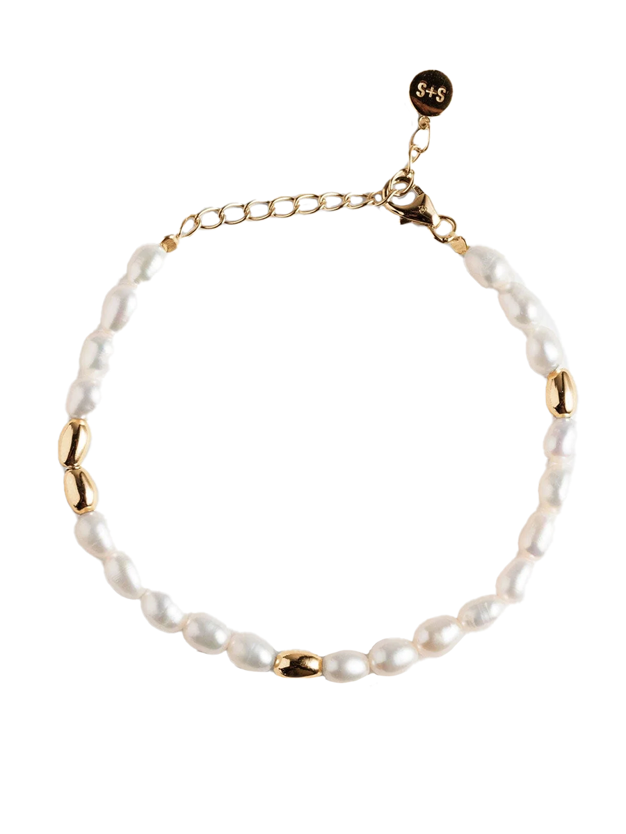Jacqueline Pearl Bracelet