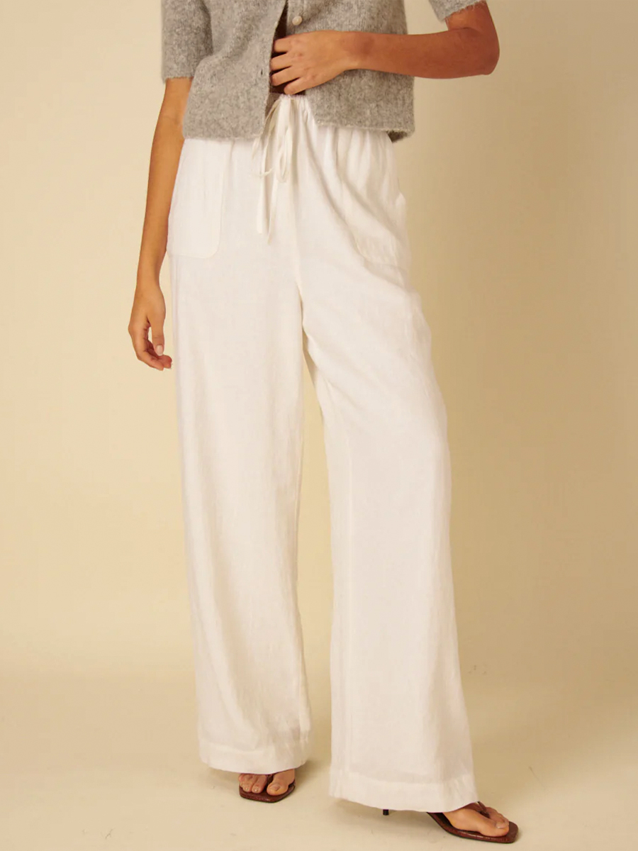 Linen-blend Trousers