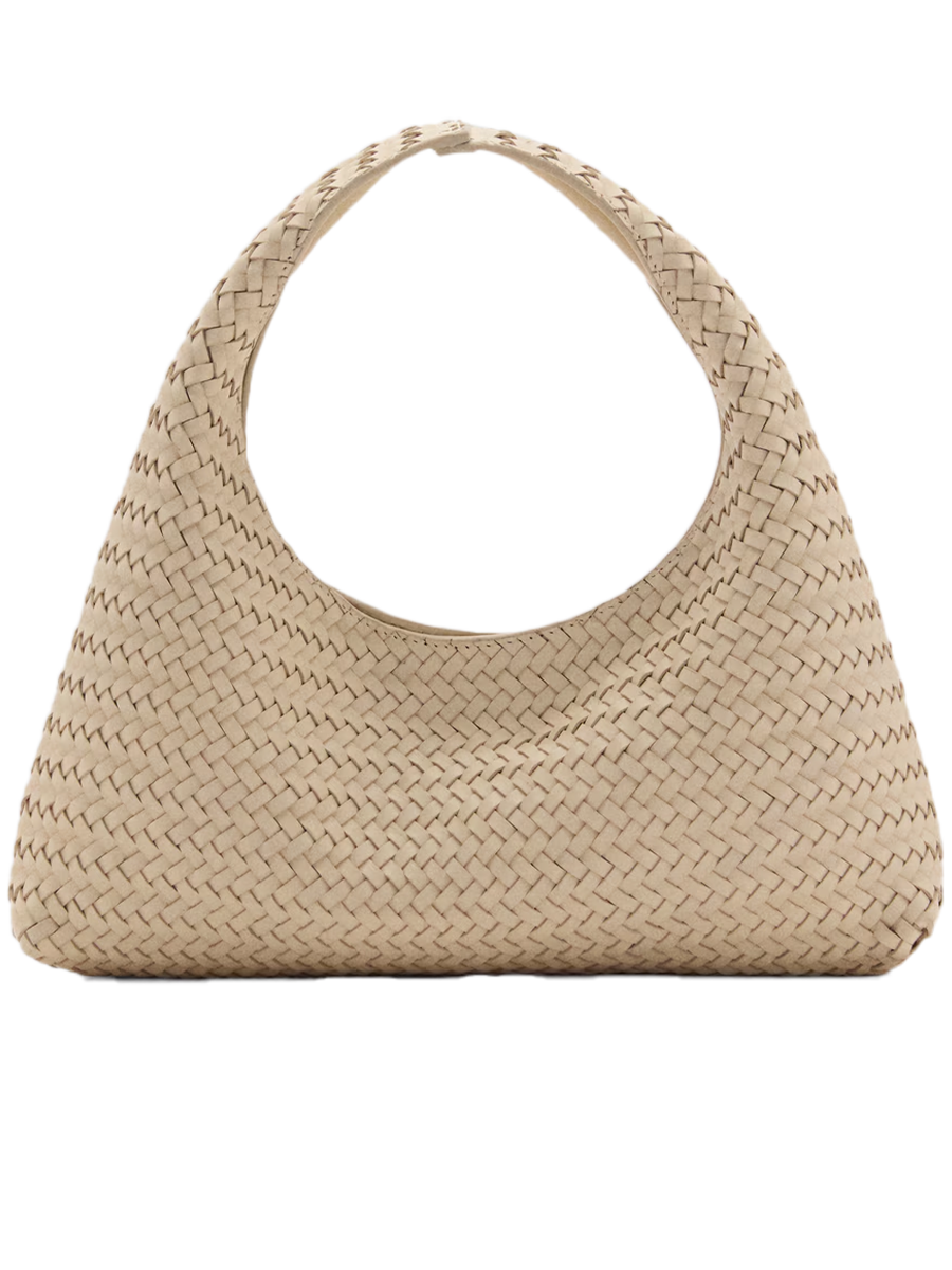 Braided Leather Handbag