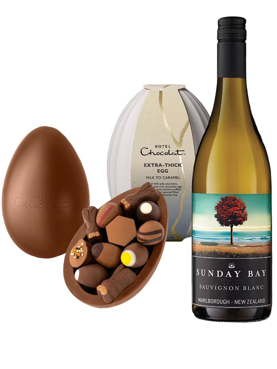 Hotel Chocolat Egg & Sauvignon Gift Set