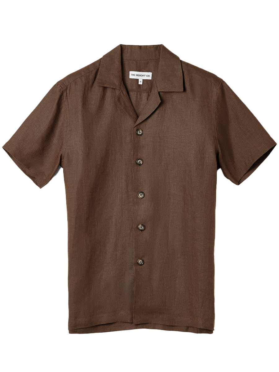 Sandalwood Linen Shirt