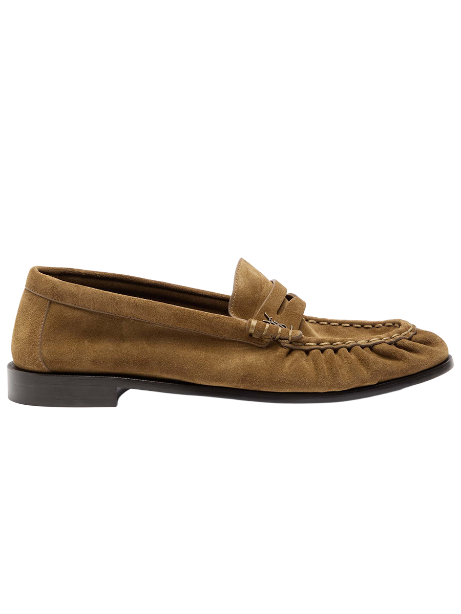 Suede Loafers