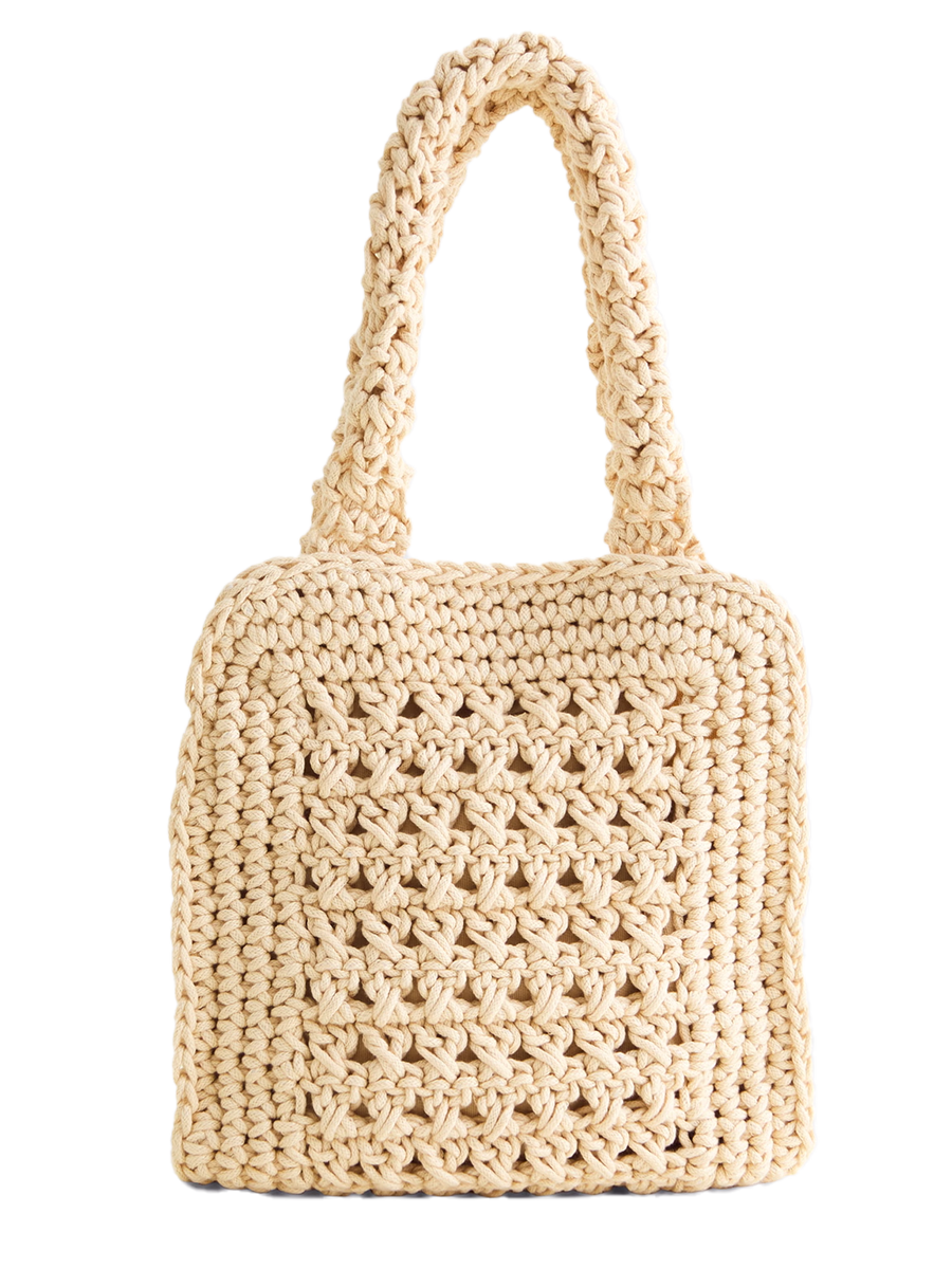 Crochet Shopper Bag