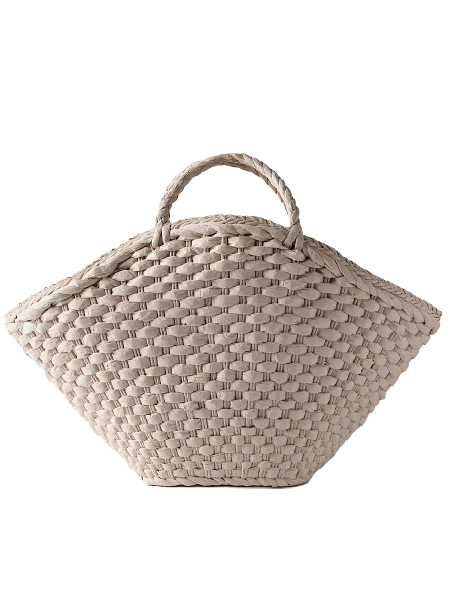 Woven Basket Bag