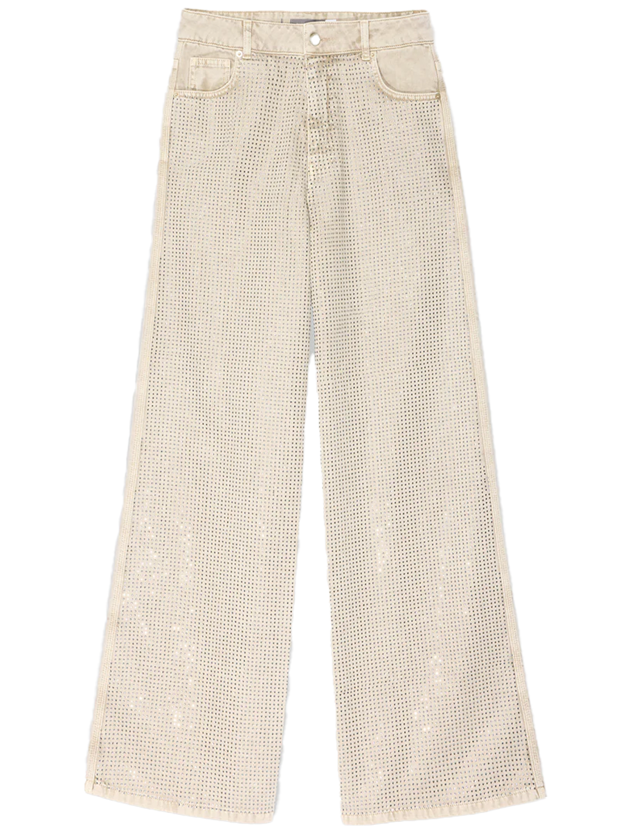 Diamante Wide Leg Jeans
